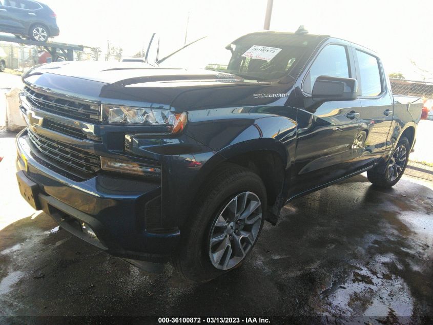 2022 CHEVROLET SILVERADO 1500 LTD RST VIN: 1GCPWDET3NZ129702