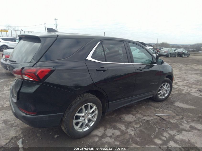 2022 CHEVROLET EQUINOX LT VIN: 3GNAXKEV8NL282650