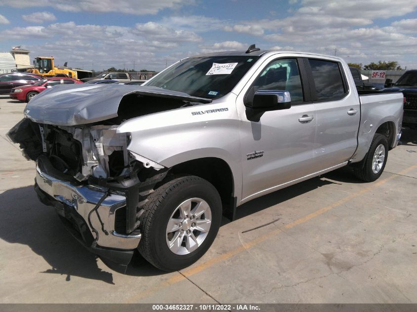 2021 CHEVROLET SILVERADO 1500 LT VIN: 3GCPWCED9MG441962