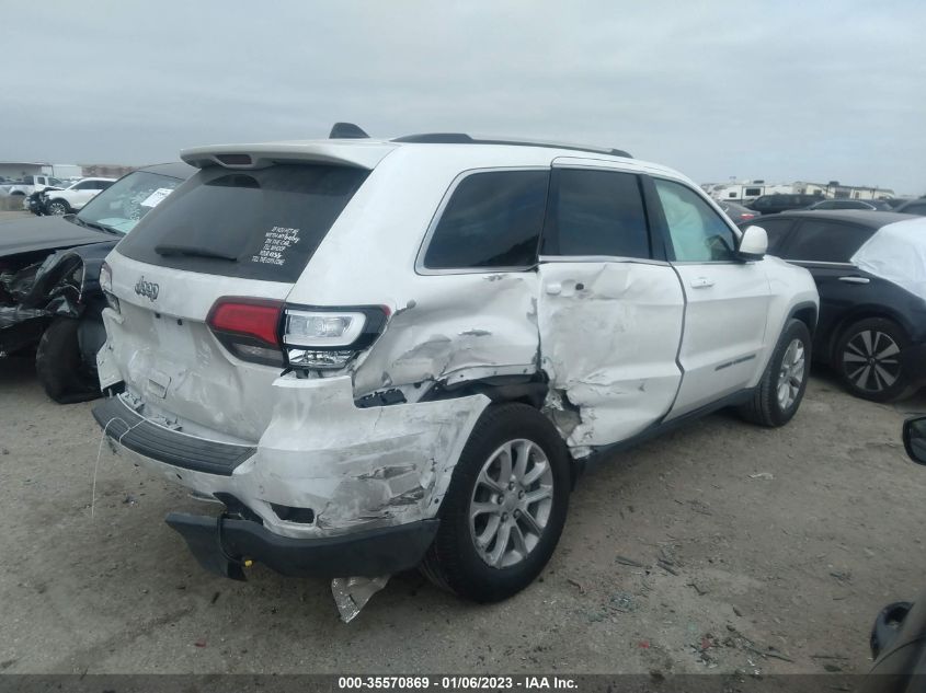 2021 JEEP GRAND CHEROKEE LAREDO X VIN: 1C4RJEAG5MC784984