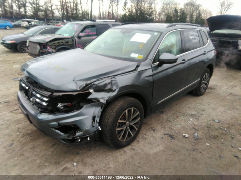 2020 VOLKSWAGEN TIGUAN SE/SEL/SE R-LINE BLACK VIN: 3VV2B7AX3LM093686