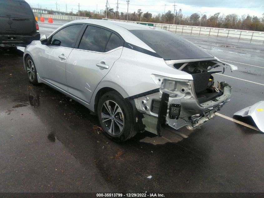 2021 NISSAN SENTRA SV VIN: 3N1AB8CVXMY330103