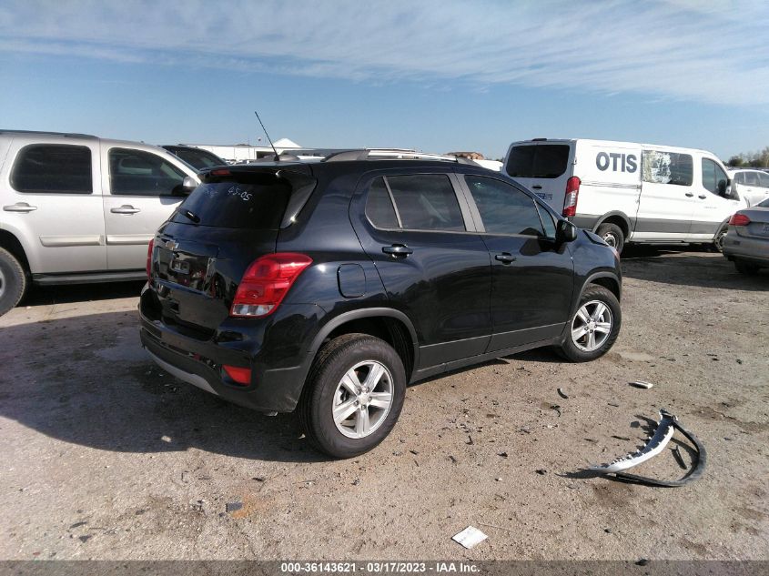 2022 CHEVROLET TRAX LT VIN: KL7CJPSM4NB567128