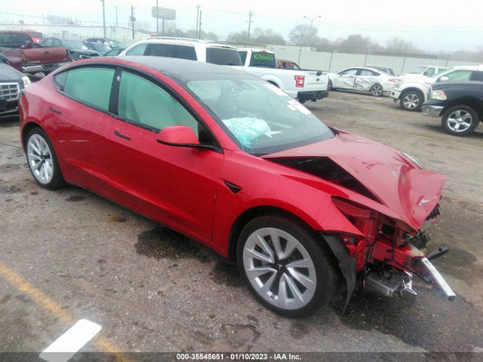 2022 TESLA MODEL 3 LONG RANGE VIN: 5YJ3E1EB8NF176561