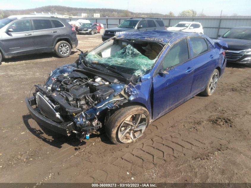 2023 HYUNDAI ELANTRA SEL VIN: 5NPLS4AG7PH099651
