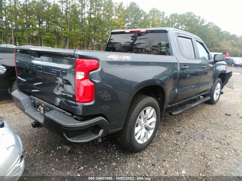 2022 CHEVROLET SILVERADO 1500 LTD CUSTOM VIN: 1GCPYBEK7NZ104064