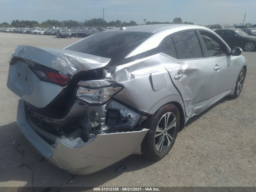 2021 NISSAN SENTRA SV VIN: 3N1AB8CV0MY255699