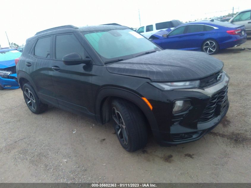 2022 CHEVROLET TRAILBLAZER RS VIN: KL79MTSL5NB067500