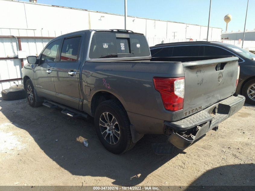 2021 NISSAN TITAN SV VIN: 1N6AA1EFXMN501634