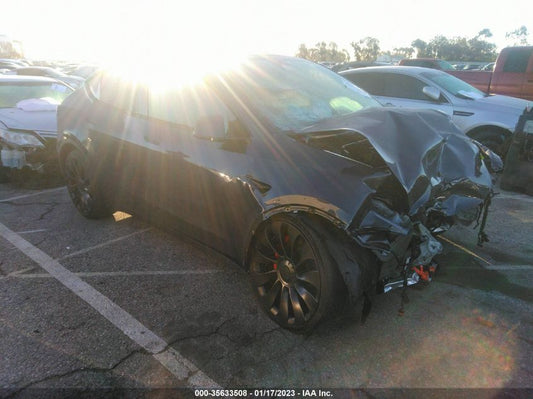 2023 TESLA MODEL Y PERFORMANCE VIN: 7SAYGDEF6PF635757
