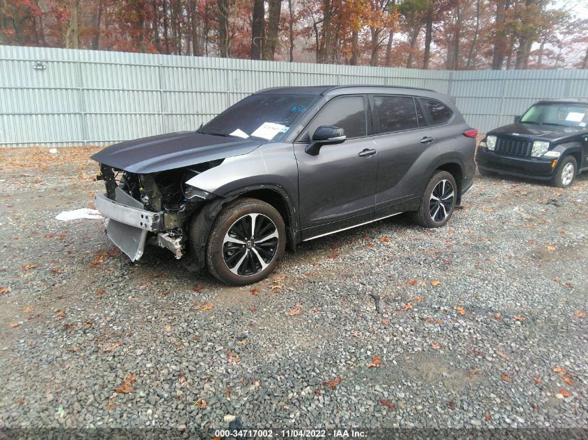2021 TOYOTA HIGHLANDER XSE VIN: 5TDLZRBHXMS114181