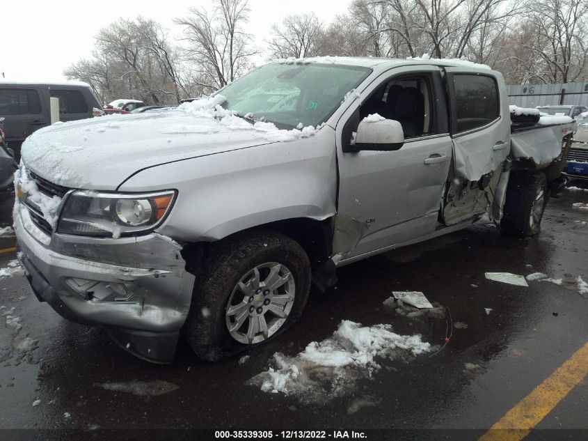2020 CHEVROLET COLORADO 4WD LT VIN: 1GCGTCEN5L1203332