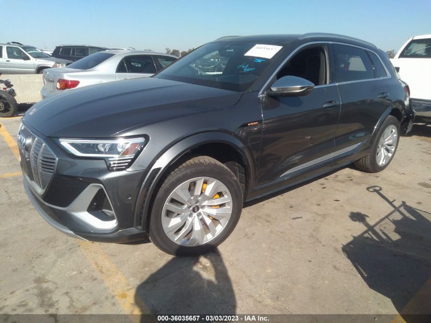 2022 AUDI E-TRON S PRESTIGE VIN: WA1VCBGE1NB038644