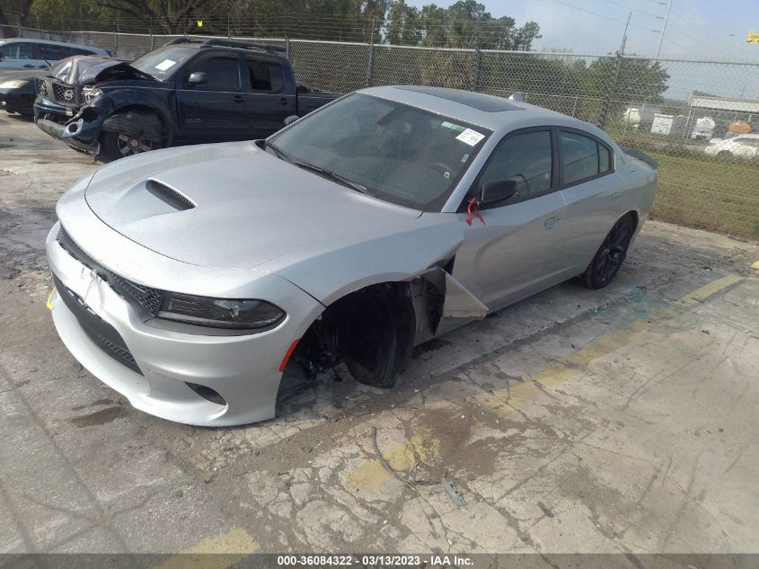 2022 DODGE CHARGER R/T VIN: 2C3CDXCT1NH235773