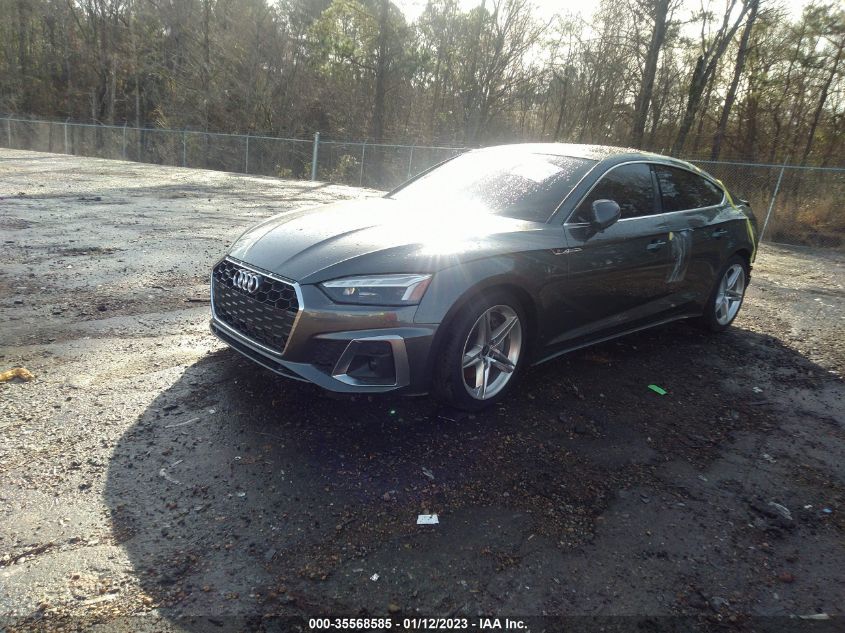 2022 AUDI A5 SPORTBACK S LINE PREMIUM PLUS VIN: WAUFACF59NA024761