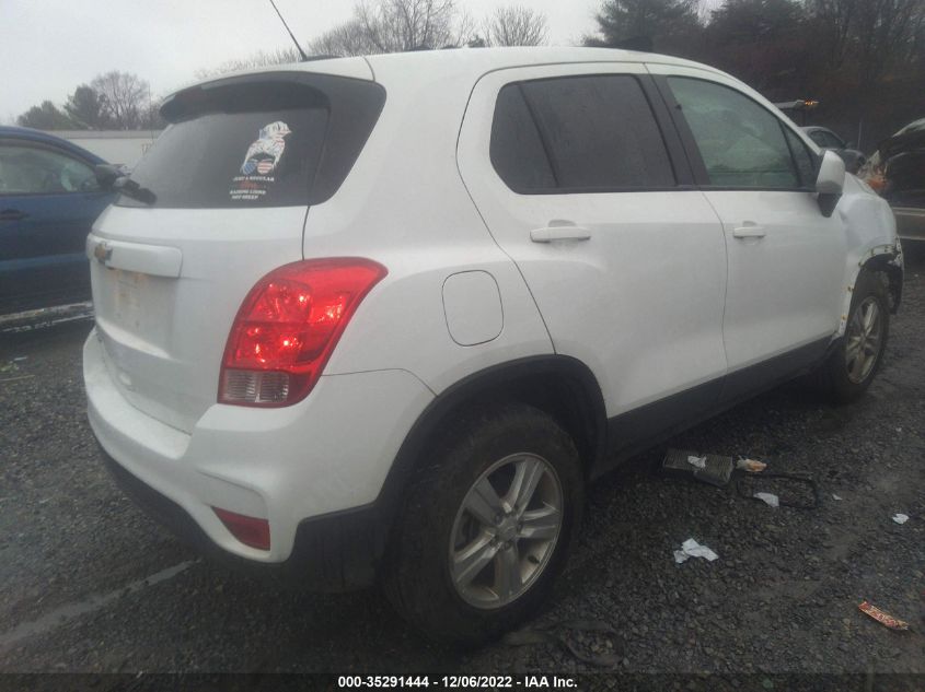 2020 CHEVROLET TRAX LS VIN: KL7CJNSB2LB042021