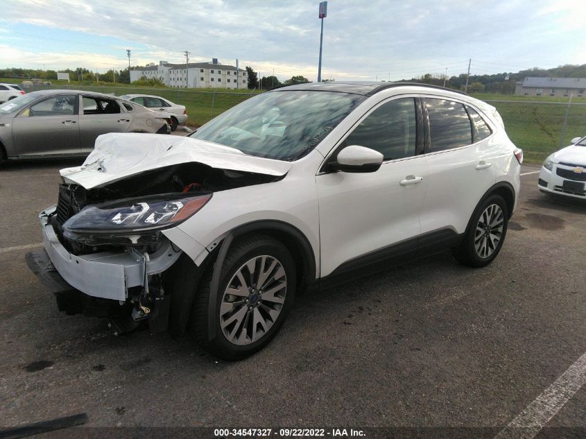 2020 FORD ESCAPE TITANIUM HYBRID VIN: 1FMCU0DZ5LUA39606