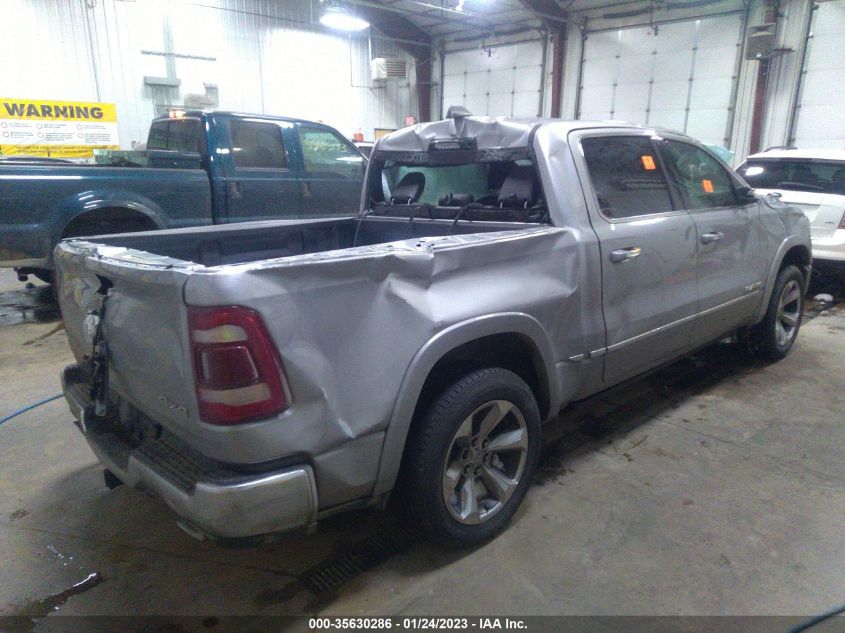 2022 RAM 1500 LIMITED VIN: 1C6SRFHM8NN192455