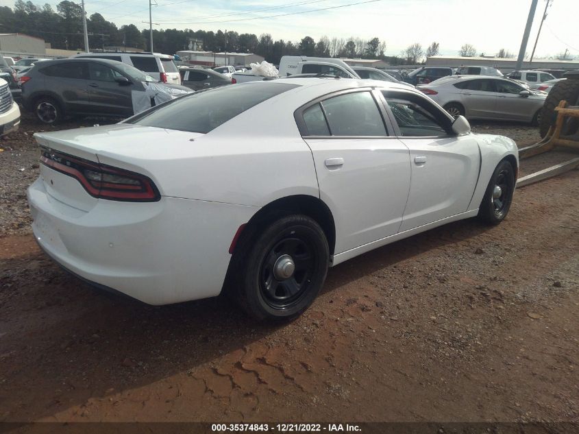 2020 DODGE CHARGER POLICE VIN: 2C3CDXAGXLH111259