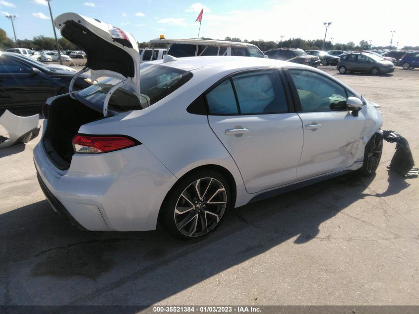 2022 TOYOTA COROLLA SE/SE NIGHTSHADE/APEX SE VIN: 5YFS4MCE6NP100418