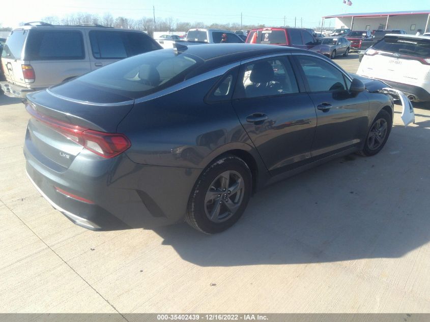 2021 KIA K5 LXS VIN: 5XXG14J22MG056481