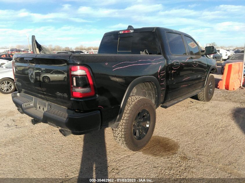 2020 RAM 1500 REBEL VIN: 1C6SRFLT6LN289861