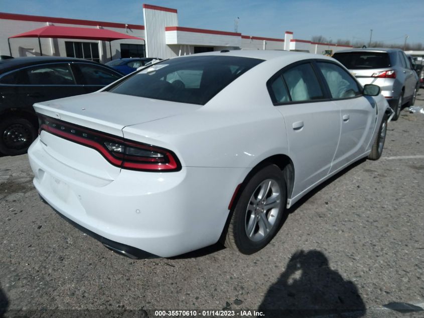 2022 DODGE CHARGER SXT VIN: 2C3CDXBG6NH161433