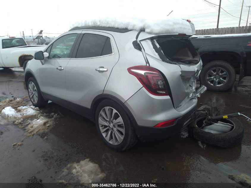 2020 BUICK ENCORE PREFERRED VIN: KL4CJASB2LB021563