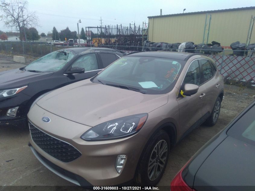 2021 FORD ESCAPE SEL VIN: 1FMCU9H65MUA70487
