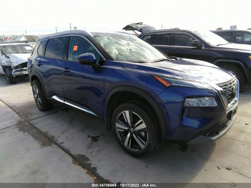 2021 NISSAN ROGUE SL VIN: 5N1AT3CA9MC765127