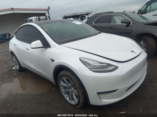2022 TESLA MODEL Y LONG RANGE VIN: 7SAYGDEE6NF356698