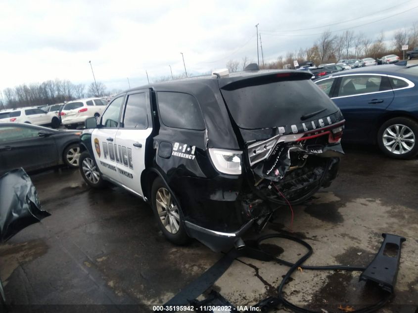 2020 DODGE DURANGO PURSUIT VIN: 1C4SDJFT4LC381746
