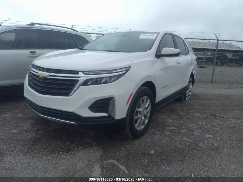 2022 CHEVROLET EQUINOX LT VIN: 3GNAXTEV8NL139669