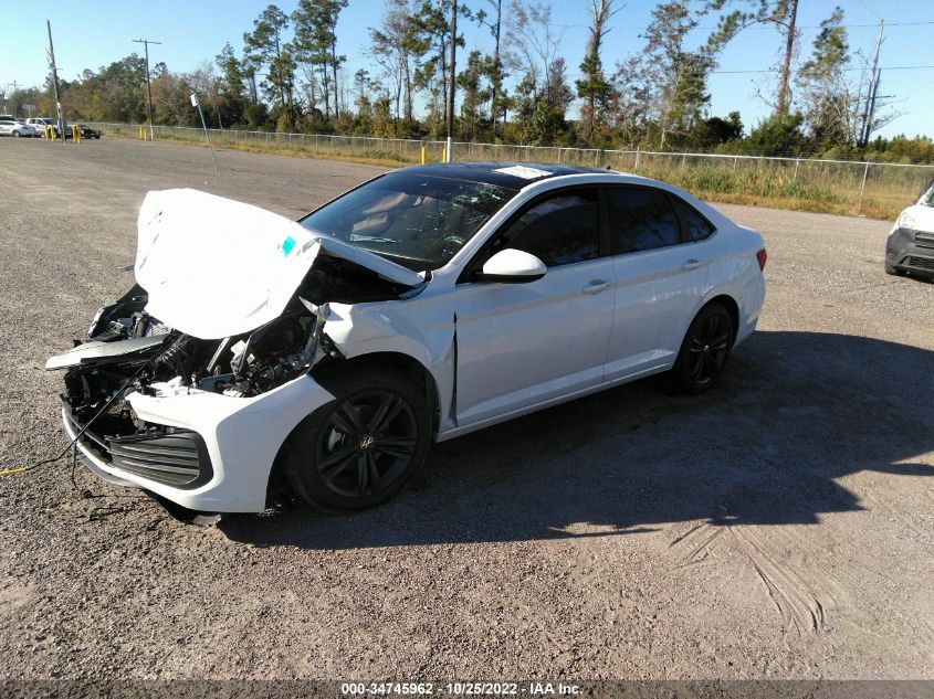 2022 VOLKSWAGEN JETTA SE VIN: 3VW7M7BU1NM029892