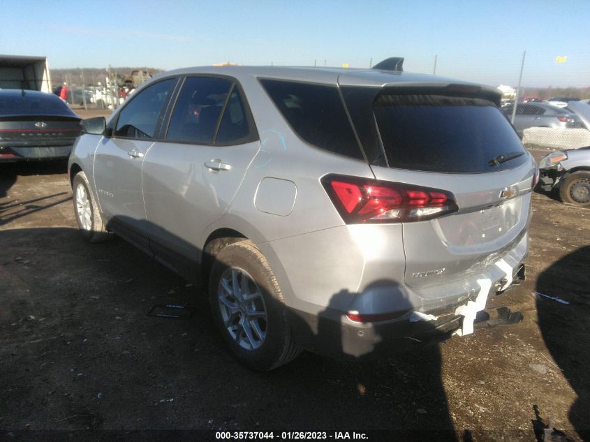 2022 CHEVROLET EQUINOX LS VIN: 3GNAXHEV5NS176553