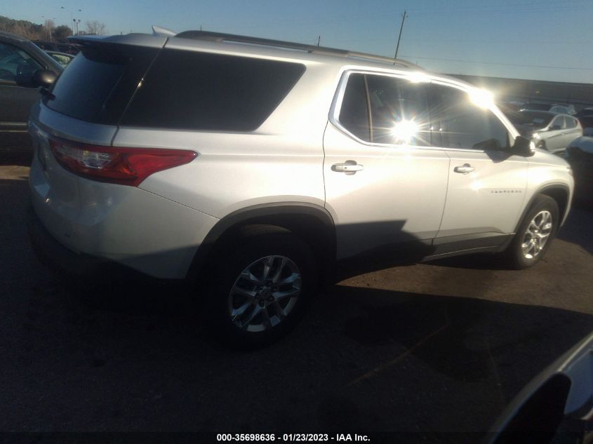 2021 CHEVROLET TRAVERSE LT CLOTH VIN: 1GNERGKWXMJ149240