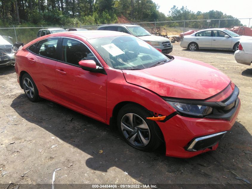 2021 HONDA CIVIC SEDAN LX VIN: 2HGFC2F69MH555668