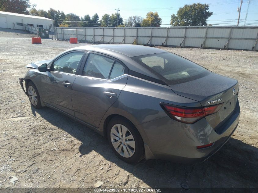 2021 NISSAN SENTRA S VIN: 3N1AB8BVXMY230388