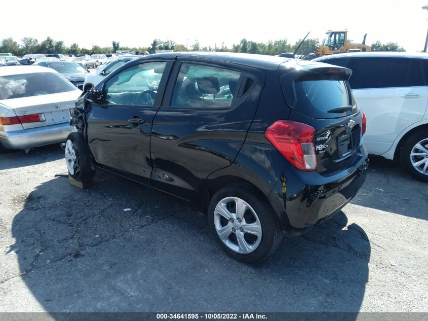 2021 CHEVROLET SPARK LS VIN: KL8CB6SA8MC227434
