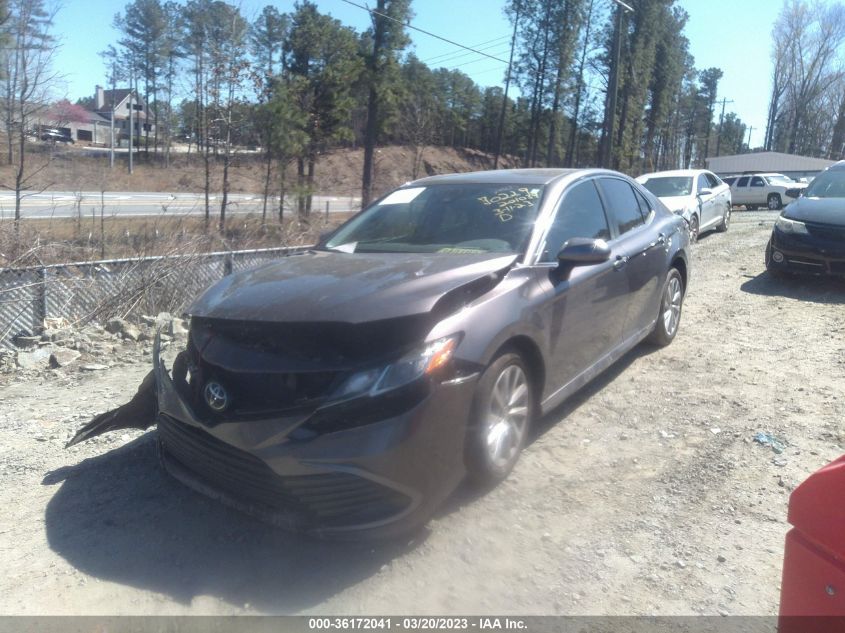 2022 TOYOTA CAMRY LE VIN: 4T1C11AKXNU670229