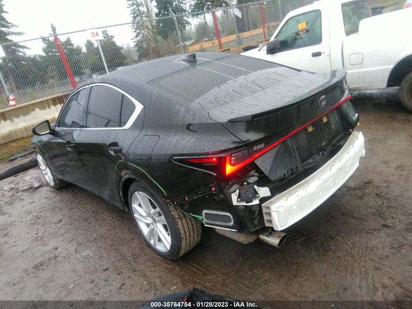 2021 LEXUS IS IS 300 VIN: JTHCA1D29M5115621