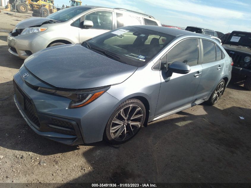 2021 TOYOTA COROLLA SE VIN: JTDS4MCE0MJ063644