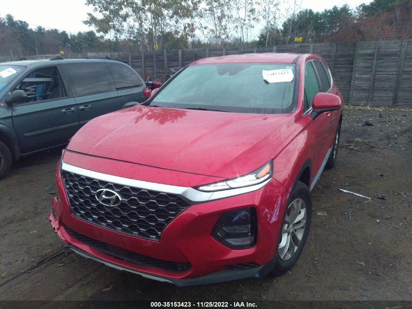 2020 HYUNDAI SANTA FE SE VIN: 5NMS2CAD9LH289728