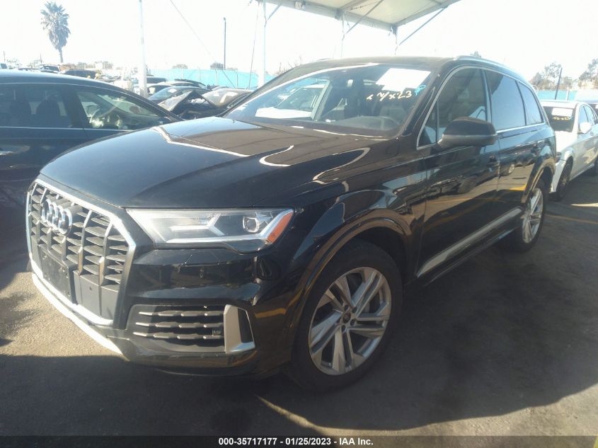 2021 AUDI Q7 PREMIUM VIN: WA1AJAF77MD033601