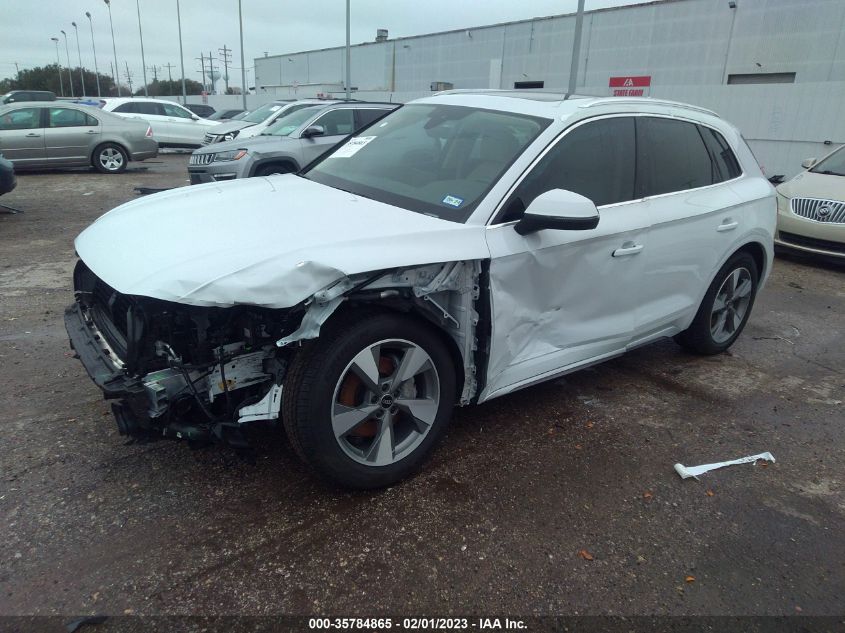 2022 AUDI Q5 PREMIUM PLUS VIN: WA1BBAFY1N2114679