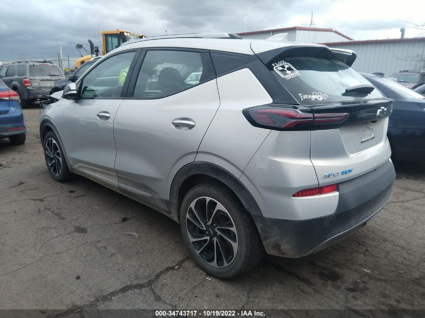2022 CHEVROLET BOLT EUV PREMIER VIN: 1G1FZ6S09N4115253