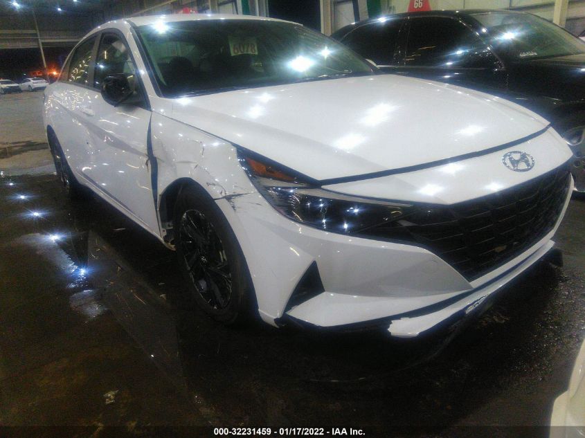 2021 HYUNDAI ELANTRA PREFERRED VIN: 00HLM4AGXMU086299