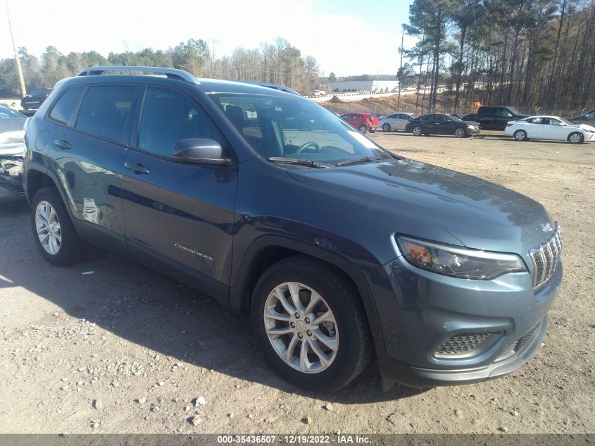 2021 JEEP CHEROKEE LATITUDE VIN: 1C4PJLCB8MD196102
