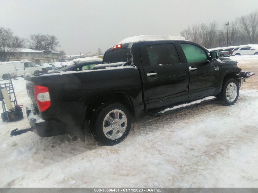 2021 TOYOTA TUNDRA 4WD PLATINUM/1794 EDITION VIN: 5TFAY5F12MX995291