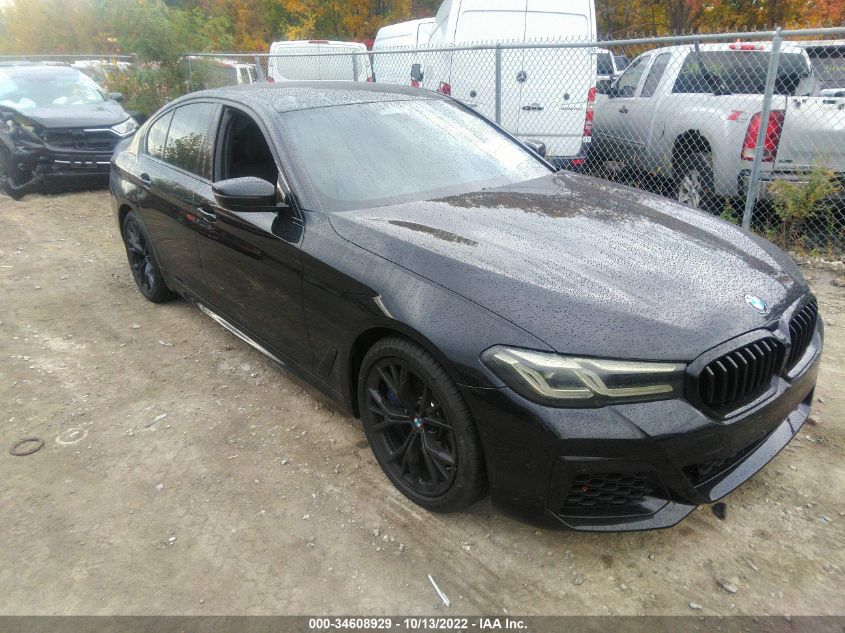 2021 BMW 5 SERIES M550I XDRIVE VIN: WBA13BK0XMCH45668
